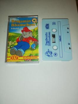 Benjamin Blümchen Folge 16 träumt Weiß mit Blauen Druck Kiosk(Rot-Gelbes-Cover) Der Grüne Punkt